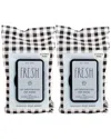 Rae Dunn Fresh. Coconut Mint Deodorizing Pet Wipes 2-pack
