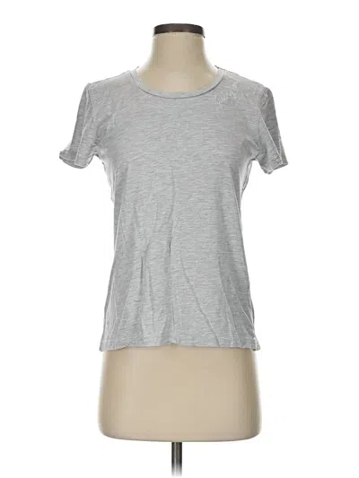 Pre-owned Rae Dunn Short Sleeve T-shirt In Silver