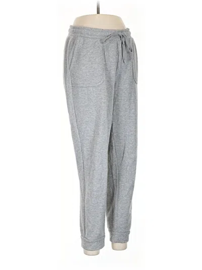 Pre-owned Rae Dunn Sweatpants In Gray