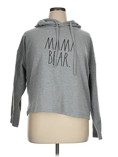 Pre-owned Rae Dunn Sweatshirt In Gray