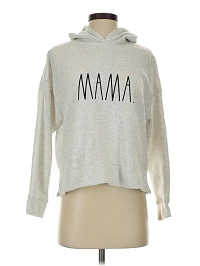 Pre-owned Rae Dunn Sweatshirt In Silver