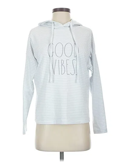 Pre-owned Rae Dunn Sweatshirt In Silver