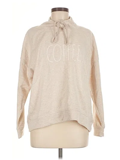 Pre-owned Rae Dunn Sweatshirt In Tan