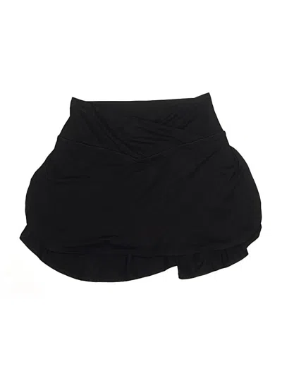 Pre-owned Rae Mode Active Skort In Black