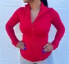 Rae Mode Brisk Mornings Butter Soft Jacket In True Red In Multi