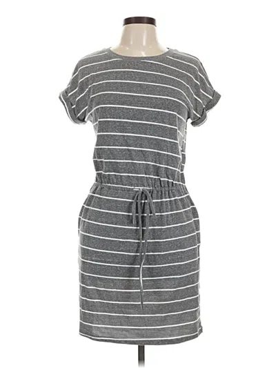 Pre-owned Rae Mode Casual Dress In Gray