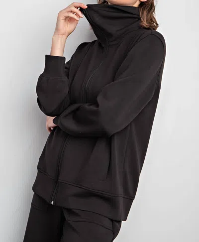 Rae Mode Embrace Zip Jacket In Black