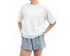 Rae Mode Everyday Essential Top In White In White