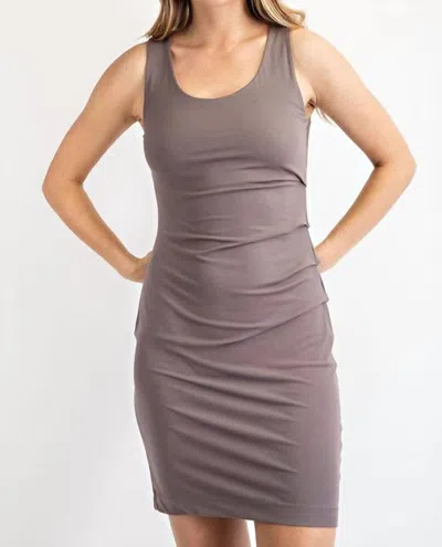 Rae Mode Feel It Coming Dress In Smoky Gray In Multi