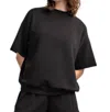 Rae Mode Modal Short Sleeve Top - Plus In Black In Black
