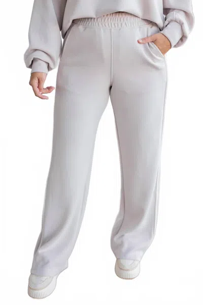 Rae Mode On The Go Pants In Beige In White