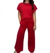 Rae Mode Open Back Set In Red In Red