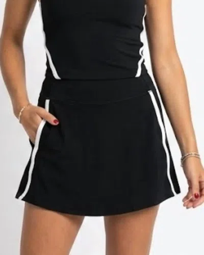 Rae Mode Remi Butter Skort In Black