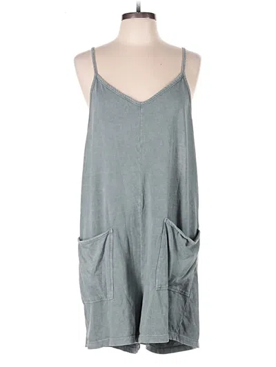 Pre-owned Rae Mode Romper In Gray