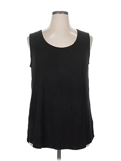 Pre-owned Rae Mode Sleeveless T-shirt In Black