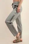 Rae Mode Sydney Joggers In Dusty Sage In Black
