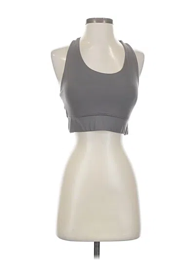 Pre-owned Rae Mode Tank Top Gray Halter Neckline Tops