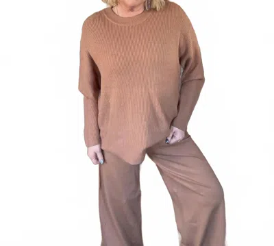 Rae Mode The Matching Pant In Caramel In Brown