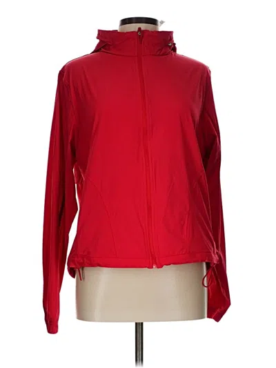 Pre-owned Rae Mode Track Jacket In Red