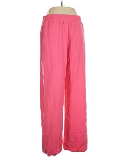 Pre-owned Rae Mode Track Pants In Pink