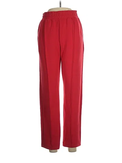 Pre-owned Rae Mode Track Pants In Red