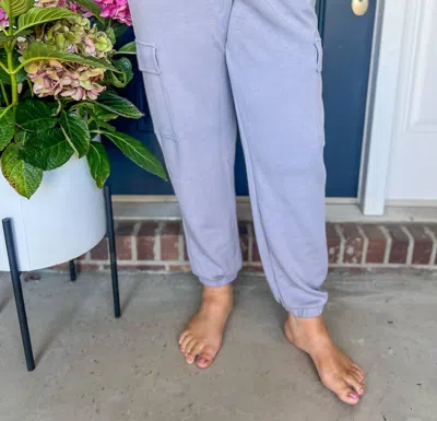 Rae Mode Trista Cargo Jogger In Mystic Gray In Multi