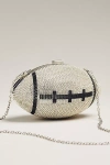 Rae Of Light Crystal Icon Clutch In Silver