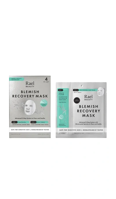 Rael Microcrystal Blemish Recovery Mask 4 Count.