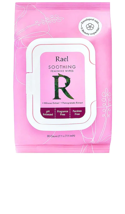 Rael Soothing Feminine Wipes In N,a