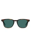 Raen Alvez 50mm Polarized Square Sunglasses In Kola Tort/pacifica