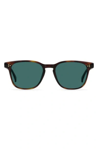 Raen Alvez 50mm Polarized Square Sunglasses In Green