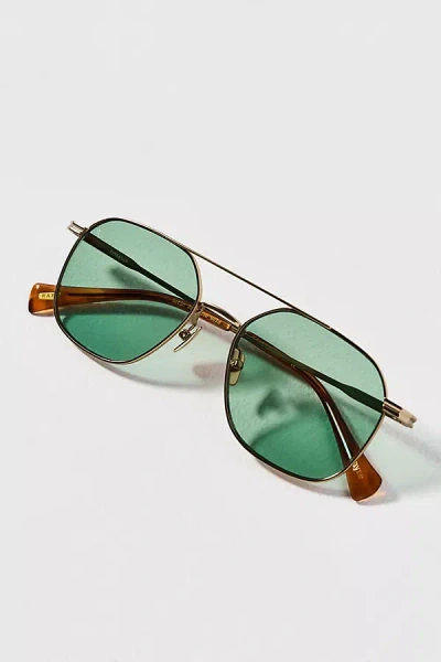 Raen Aviator Sunglasses In Green