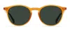 Raen Basq Polarized Round Sunglasses In Orange