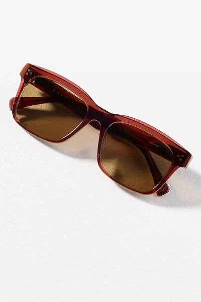 Raen Breven Square Sunglasses In Brown