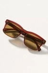 Raen Breven Square Sunglasses In Red
