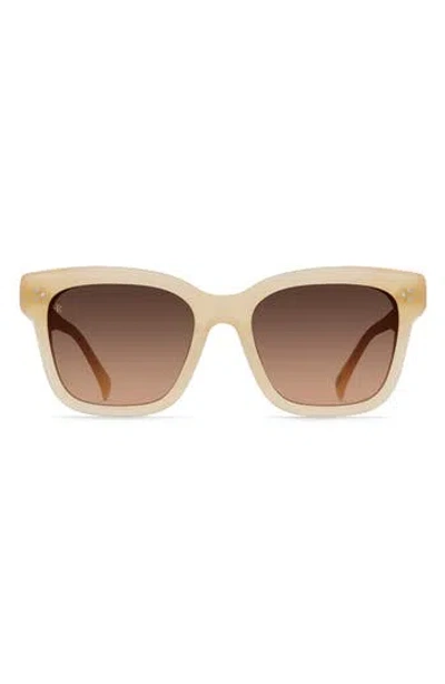 Raen Breya 54mm Square Sunglasses In Brown