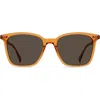 Raen Darine Oversize Polarized Square Sunglasses In Golden Hour/daydream