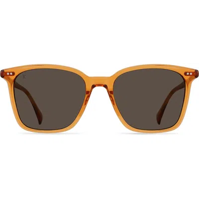 Raen Darine Oversize Polarized Square Sunglasses In Golden Hour/daydream