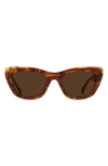 Raen Kimma 52mm Polarized Cat Eye Sunglasses In Multi