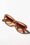 Raen Kimma Cat-eye Sunglasses In Brown