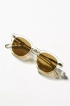 Raen Kostin Circle Sunglasses In Clear