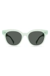 Raen Kostin Nikol Polarized Square Sunglasses In Green