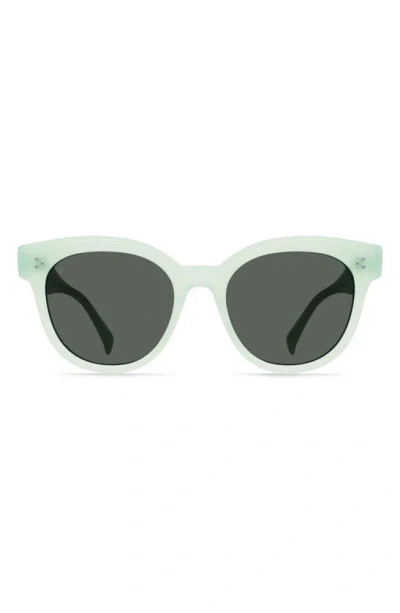 Raen Kostin Nikol Polarized Square Sunglasses In Mist/ Abyss