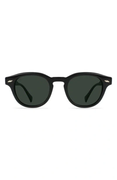 Raen Kostin Round Polarized Square Sunglasses In Green