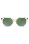 Raen Lily 54mm Cat Eye Sunglasses In Ginger/pewter Mirror