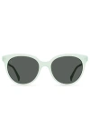 Raen Lily Cat Eye Sunglasses In Mist/ Abyss
