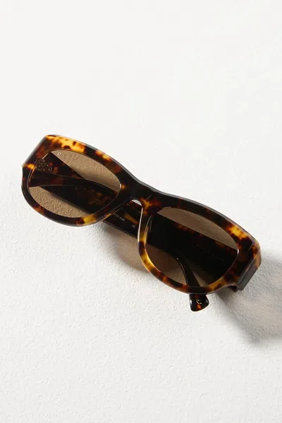 Raen Lonso Square Sunglasses In Brown