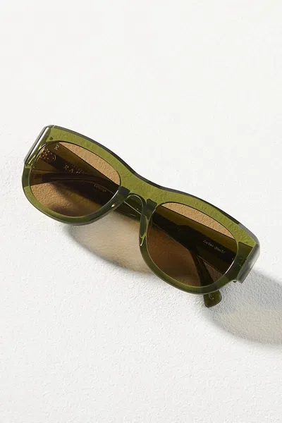 Raen Lonso Square Sunglasses In Green