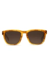 Raen Lumis 54mm Polarized Square Sunglasses In Santa Fe/smoke Polarized