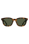 Raen Myles 53mm Round Sunglasses In Brown